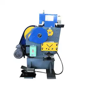 steel multifunction punching shearing machine cnc portable bender bending shearing machine