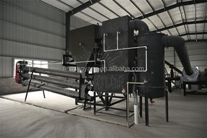 Cómo hacer biocarbón de cáscara de arroz con horno de carbonización de pirólisis continua de biocarbón Mingyang - Product Image 6