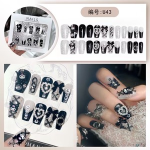 Faux ongles artificiels de haute qualité en gel souple, faits à la main, en gros, sur mesure, à presser - Product Image 5