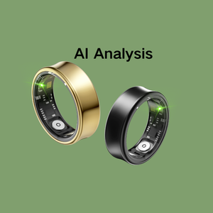 Anillo Inteligente SHR K3 de Titanio con Análisis de Salud por IA, Informe de Cronotipo del Sueño, Cursos de Meditación Guiada y Monitoreo de Frecuencia Cardíaca 24/7 - Product Image 1