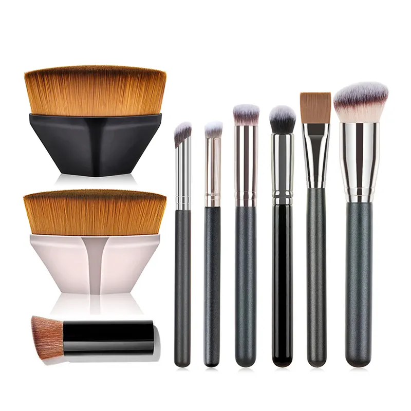 Luxury quality personalised contour brush Quality synthetic bristles concealer 55 foundation magic dense makeup brush