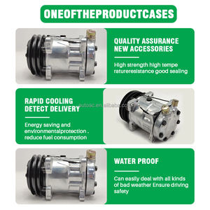 Compresseur de climatisation automobile 12V neuf pour Daewoo Matiz 0.8i <span class=keywords><strong>QQ</strong></span> Chevrolet 2003 OE 96568210 pour 8FK351273-381 - Product Image 6