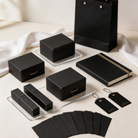 Boîte cadeau en carton noir Songlin de haute qualité, écologique, recyclable, en pâte de bois vierge, 80-1000 g/m², 787x1092 mm/889x1194 mm, vente en gros