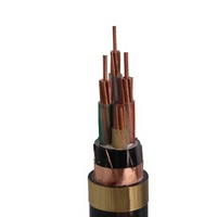 Câble VFD 0,6/1 kV isolé XLPE, conducteur en cuivre, gaine en PVC, blindé pour usage industriel extérieur et bâtiment