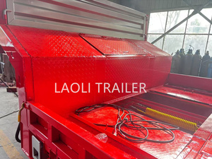 <span class=keywords><strong>Semi</strong></span>-remorques personnalisées à 8 essieux extensibles de 80 tonnes en acier pour le transport de conteneurs par camion <span class=keywords><strong>Semi</strong></span>-remorque à plat - Product Image 2