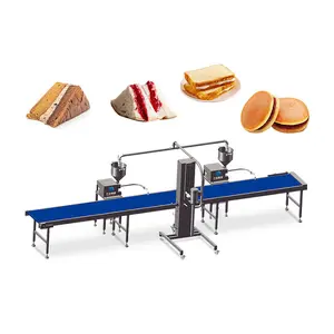 Hot Selling Good Quality Modularized Design Automatic Cup Cake Sponge Cake Sandwiches Dessert Production Line