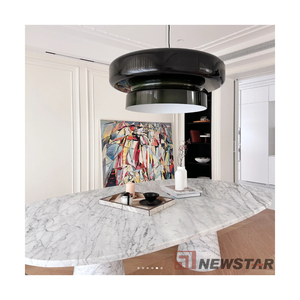 Gran oferta moderna, nuevo diseño, mesa de comedor moderna de lujo, muebles para el hogar, juego de mesa de comedor, mesa de comedor de mármol personalizada - Product Image 5