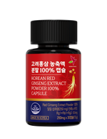 Suplemento de Salud para Uso Diario, Cápsulas de Ginseng Rojo Coreano con Tecnología Innovadora de Extracción Avanzada y Proceso Moderno