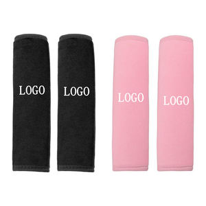 2 pezzi di cotone personalizzato copertura della cintura di sicurezza dell'<span class=keywords><strong>auto</strong></span> cuscinetti della cintura di sicurezza per <span class=keywords><strong>auto</strong></span> logo speciale cuscinetti della cintura di sicurezza <span class=keywords><strong>accessori</strong></span> del veicolo del conducente - Product Image 2