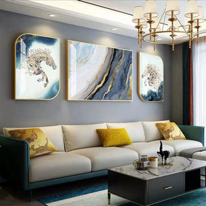 <span class=keywords><strong>Peinture</strong></span> moderne atmosphère haut de gamme <span class=keywords><strong>triptyque</strong></span> salon canapé fond <span class=keywords><strong>acrylique</strong></span> cristal <span class=keywords><strong>peinture</strong></span> mur art décor à la maison peintures - Product Image 4