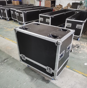 <span class=keywords><strong>BRAVO</strong></span> se adapta a 2x RCF SUB 8004-AS Subwoofer Flight Case con ruedas de 4 pulgadas - Product Image 1