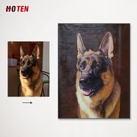 Peinture à l'huile personnalisée : Personnage, animal de compagnie, paysage, abstrait – Transformez votre photo en peinture sur toile
