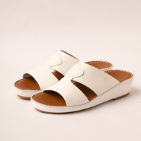 Sandales en cuir arabe de qualité supérieure SHIKOL, chaussures arabes confortables pour hommes, sandales en cuir de veau Novo pour hommes, luxe, camping dans le désert arabe, Ramadan