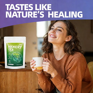 Té Herbal OEM Memory Focus con Ginseng Americano, Bayas de Goji y Regaliz, 10 Bolsitas de Té de 5g Cada Una, a Base de Plantas, Libre de Crueldad Animal, Suplemento - Product Image 6