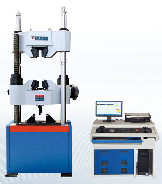 East Hydraulic Universal Four-Post Testing Machine with 600KN Capacity and 0.5% Accuracy