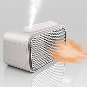 NUEVO <span class=keywords><strong>calentador</strong></span> y humidificador <span class=keywords><strong>de</strong></span> invierno seguro 2 en 1 con luz nocturna LED <span class=keywords><strong>de</strong></span> ambiente para homr Office ccommercial con función hidratante - Product Image 1