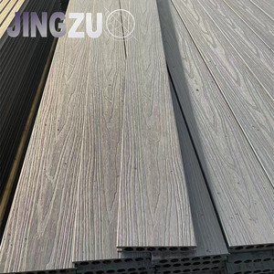 Tarima de WPC con Acabado de Madera de Nogal de la <span class=keywords><strong>Mejor</strong></span> Calidad, Estilo del Sudeste Asiático <span class=keywords><strong>para</strong></span> Terrazas Exteriores y Patios - Product Image 1