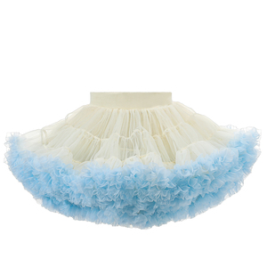 ชุดกระโปรงเด็กผู้หญิงแบบตูตูเนื้อผ้าตาข่ายสีพื้นหลากหลายสี รุ่นใหม่ขายดีปี 2022 สำหรับเต้นรำ สไตล์เจ้าหญิง - Product Image 3