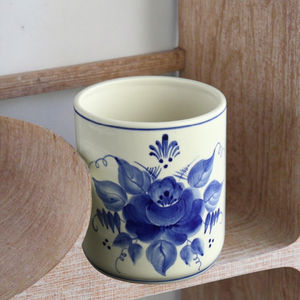 Vente chaude <span class=keywords><strong>Delft</strong></span> Céramique Bleu et Blanc Cookie Candy Jar Premium Food Storage & Container - Product Image 2