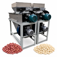 Machine à décortiquer les cacahuètes, éplucheuse de noix, équipement de décorticage des cacahuètes blanchies et torréfiées