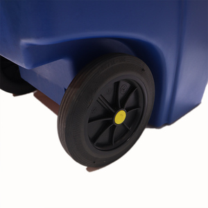 <span class=keywords><strong>200l</strong></span> Ngoài Trời Nhựa Khối Lượng Lớn Tùy Chỉnh Màu Sắc Và Logo Chất Thải <span class=keywords><strong>Bin</strong></span> Với Bánh Xe Và Nắp - Product Image 5