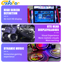 Machine de jeu VR, machine de danse VR, équipement de divertissement très demandé pour parcs d'attractions intérieurs