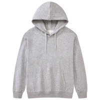 Sweat à capuche unisexe en molleton 100 % coton, imprimé, respirant, écologique, coupe ample à épaules tombantes, style Hip Hop, poids lourd, pour la gym et le fitness