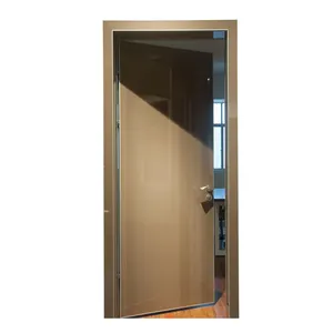 Leve noz itália estilo interior porte simples porta personalizada boa qualidade hospital mdf interior fabricantes