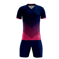 Nuevas Camisetas de Fútbol para Adultos, Impresas, Transpirables, de Secado Rápido, Manga Corta, Cuello en V, 100% Poliéster, Uniformes Personalizados para Equipos, OEM