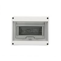 Boîtier plastique ABS étanche IP65 pour extérieur Interrupteur à HT-8 voies Panneau électrique MCB Circuit Rail DIN Boîte de jonction d'alimentation