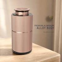 Diffuseur d'huiles essentielles de luxe personnalisé en métal, rechargeable par USB, mini, sans eau, pour hôtel, voiture, maison - Vente en gros, garantie 1 an