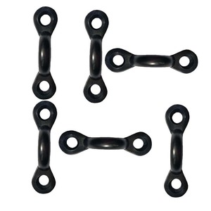 Metal Buckles 6 Pcs Durable Outdoor Kayak Boat Deck Hardware <b>C</b> Type Rope <b>Clamp</b> - Product Image 2
