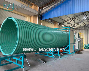 4000mm HDPE/Pe/PP rỗng tường xoắn ốc vết thương ống sản xuất máy cho bể chứa nước thoát nước thải ống - Product Image 4