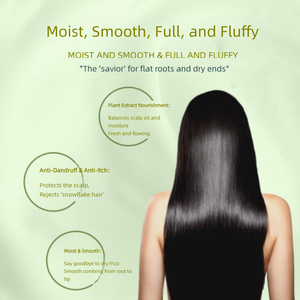 Shusian 1kg <span class=keywords><strong>Shampoing</strong></span> hydratant biologique aux acides aminés, formule faiblement acide pour cheveux gras, racines et pointes sèches, qualité salon - Product Image 4