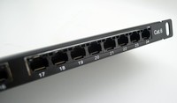 16 ports 24 48 ports Cat5e cat 6 Cat6a cat7 cat6 UTP panneau de raccordement rack stp 24 ports panneau de raccordement