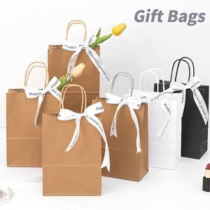 Sacs en papier kraft épais pour cadeaux, fêtes d'anniversaire, événements, vente au détail, artisanat, plats à emporter, emballage pour magasins et entreprises - Product Image 4