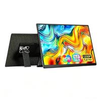 Moniteur portable N3 16 pouces 1080P USB-C compatible HDMI IPS, deuxième moniteur externe pour ordinateur portable, PC, Mac, téléphone, Xbox, Switch