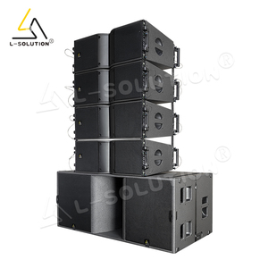 Passive Dual Way Line <b>Speakers</b> 8pcs K210 2pcs Subwoofer <b>Speaker</b> Ks28 Profession Full Set Sound System - Product Image 2