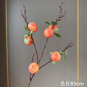 ดอกไม้ผลไม้ทับทิมจำลองของตกแต่งบ้านในปีใหม่จีนลูกพลับพลาสติกกันน้ำน้ำหนักเบา - Product Image 6