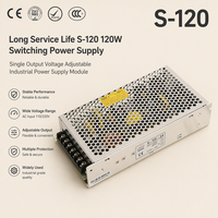Alimentation à découpage simple S-120-12 120W 12V 10A AC/DC 85-264VAC pour l'automatisation industrielle CE ROHS