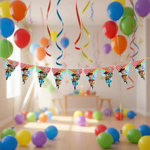 Guirnalda Decorativa de Toy Story de 2.3 Metros, Adornos Colgantes de Plástico para Fiestas, Paquete de 2 Piezas - Product Image 2