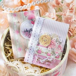 High Quality 30pcs/Pack Loose Leaf Decorative Base Paper Fresh Lace Pattern Journal Decoration Wedding Dress Series Premium Memo - Product Image 4