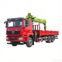 Shacman 6X4 14 Ton Truk Derek Lengan Teleskopik Tugas Berat Pasokan Pabrik Kualitas Terjamin