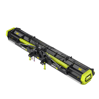 Broyeur à fléaux pliable AWON SC600 certifié CE, 6 mètres, pour paille de blé, riz et maïs