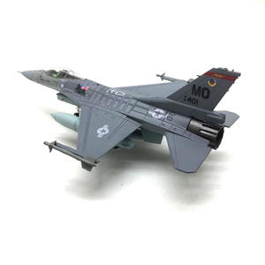 1:100 Luchtmetalen Vliegtuig Modelvliegtuig Beste Kwaliteit Kracht F 16c Metalen Modelvliegtuig - Product Image 3