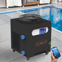Dilikai 3HP 5HP 7HP Système de refroidissement Piscine Sauna Spa Chauffe-eau 220V/380V Réservoir d'eau froide et refroidisseur de bain de glace