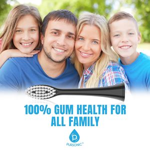 Top Quality 3D Action <b>Toothbrush</b> <b>Heads</b> Replacement | Premium Synthetic Fibers for Oral Protection | Professional Electric Toothb - Product Image 3