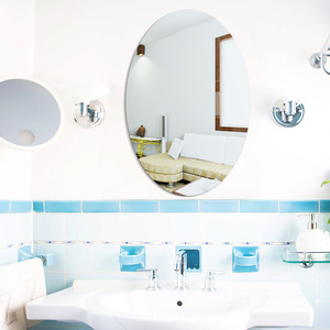 <b>Mirror</b> Stickers Makeup <b>Acrylic</b> Lenses Bathroom Living Room Wardrobe Bedroom Self-Adhesive <b>Mirror</b> Wall Stickers - Product Image 4