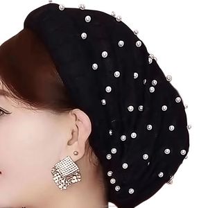 Nuevo Gorro Musulmán Moderno para Mujer, Pañuelo para la Cabeza de Color Sólido, Tela de Malla Desestructurada, Tejido Plisado, Ecológico y Transpirable - Product Image 1