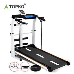 Cinta de correr TOPKO, cinta de correr plegable, máquina de correr motorizada, cintas de correr de fácil montaje para entrenamiento en casa para adultos